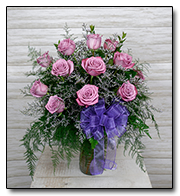 12 Premium Lavender Roses... $89.99