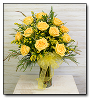 12 Premium Yellow Roses
