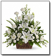 Peaceful Lilies Arrangement 